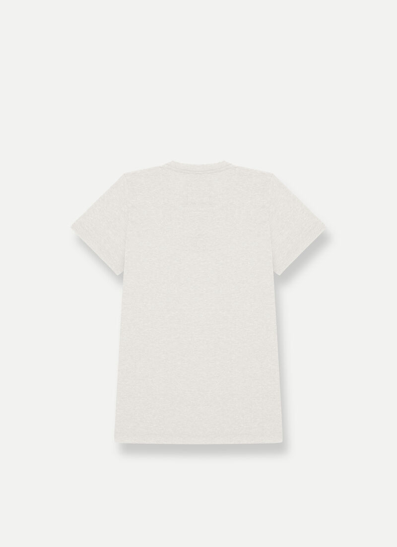 T-shirt with mountain drawing print