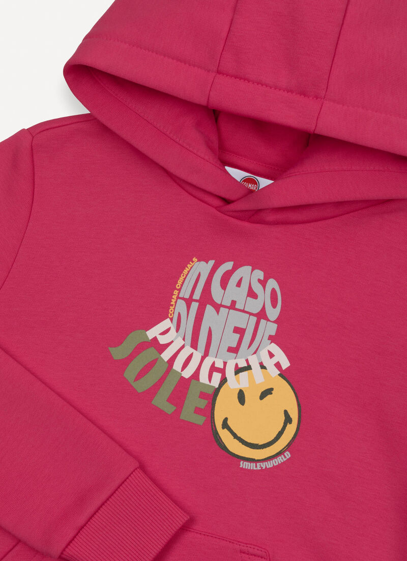 Unisex sweatshirt with SmileyWorld® print