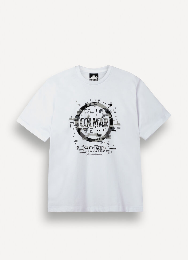 Crew-neck T-shirt with logo