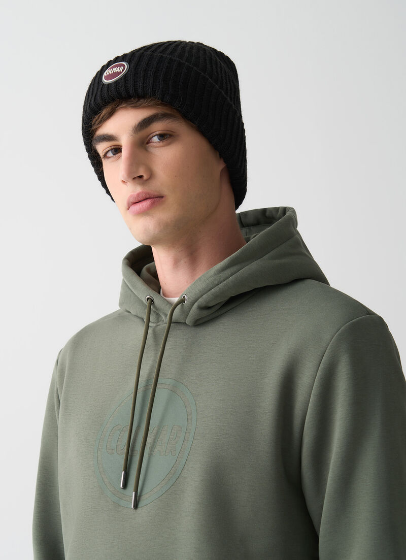 Hooded sweatshirt with logo