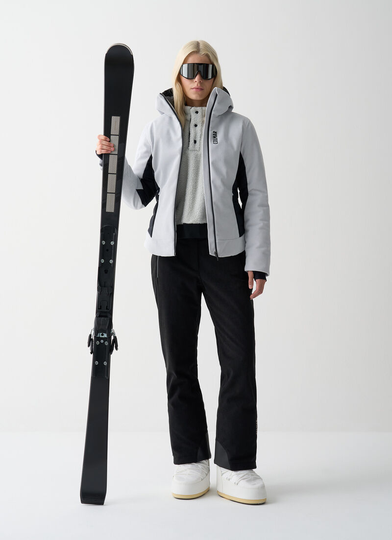 Delicacy corduroy ski jacket