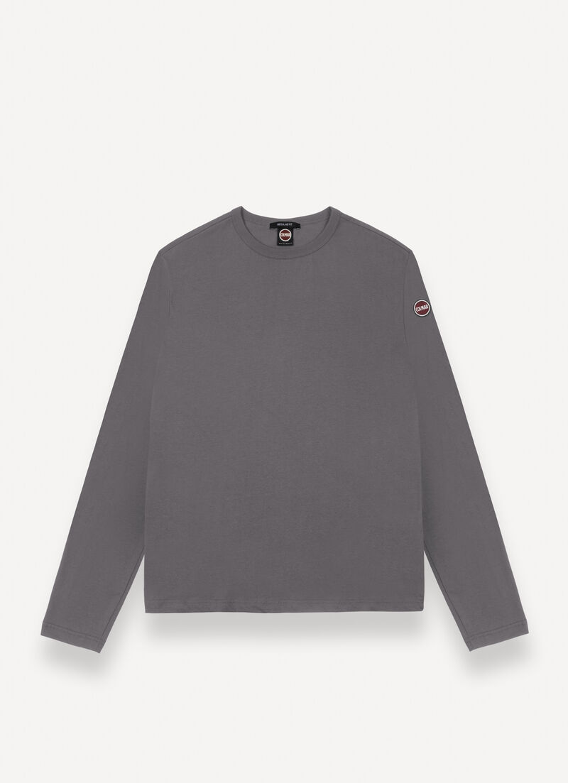 Long-sleeved cotton T-shirt