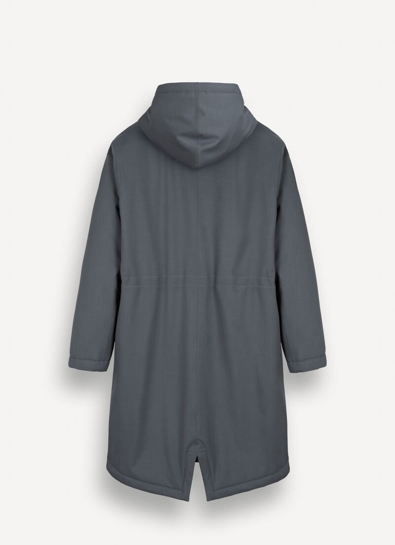 Padded parka with hood