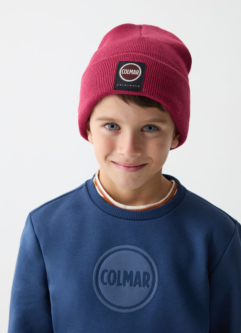 Unisex hat with turn-up