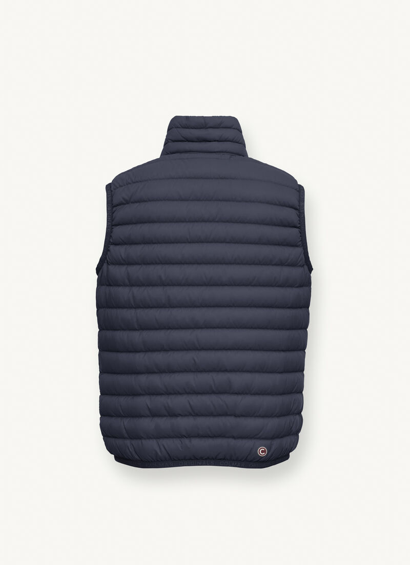 Quilted down gilet