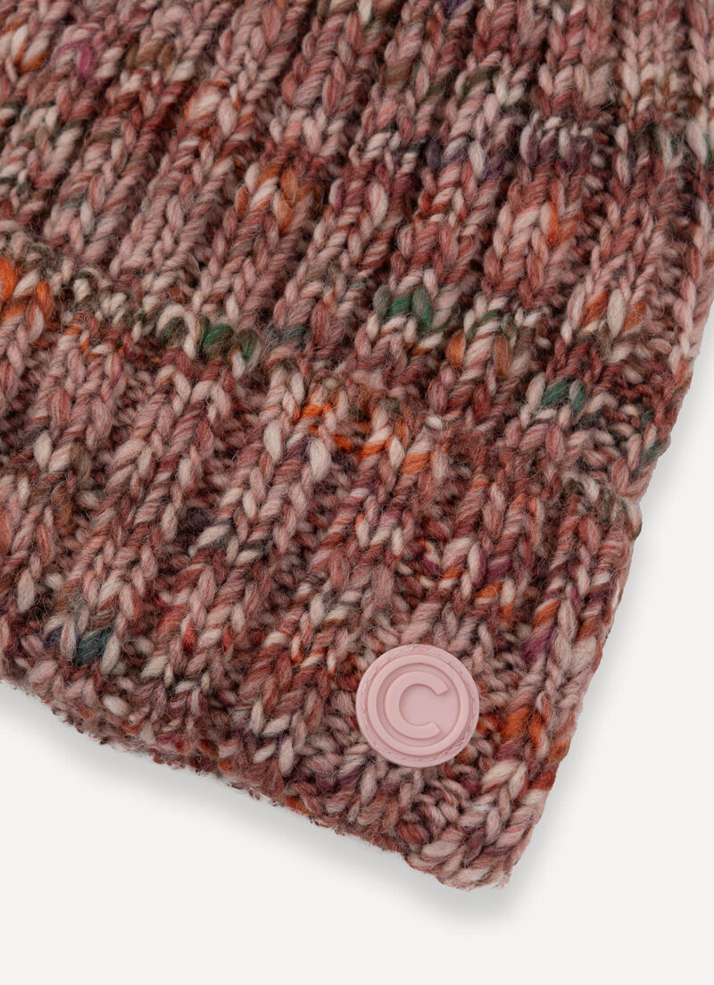 Unisex multi-coloured wool hat