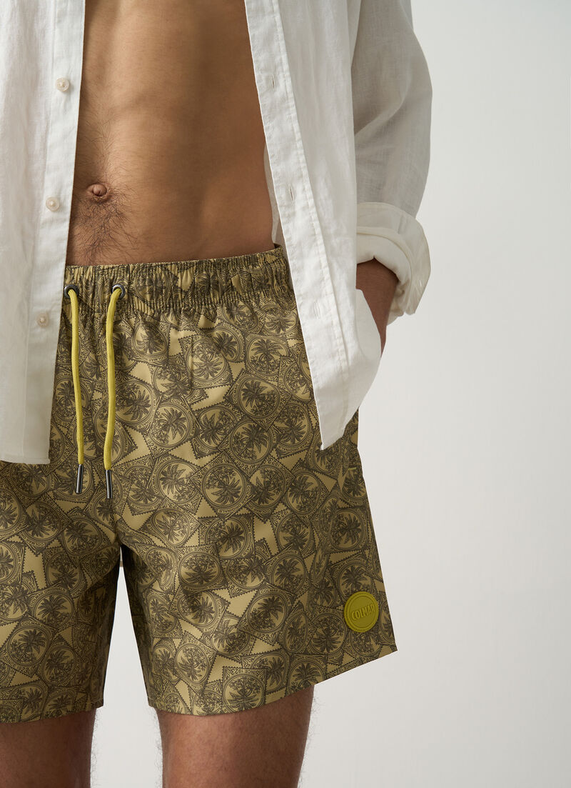 Swimsuit with all-over print