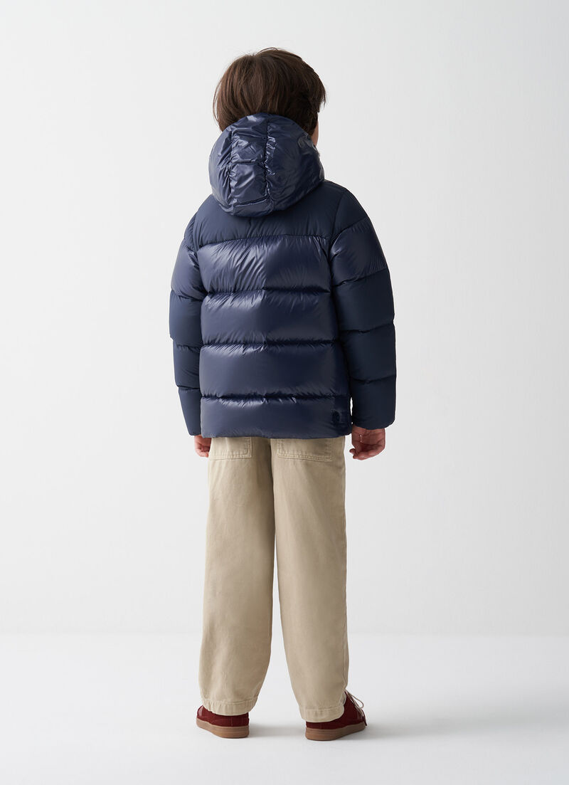 Dual matt down jacket