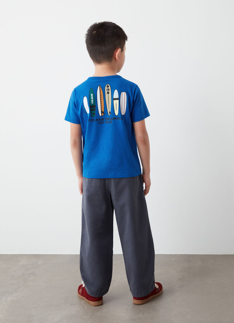 Short-sleeved surf T-shirt