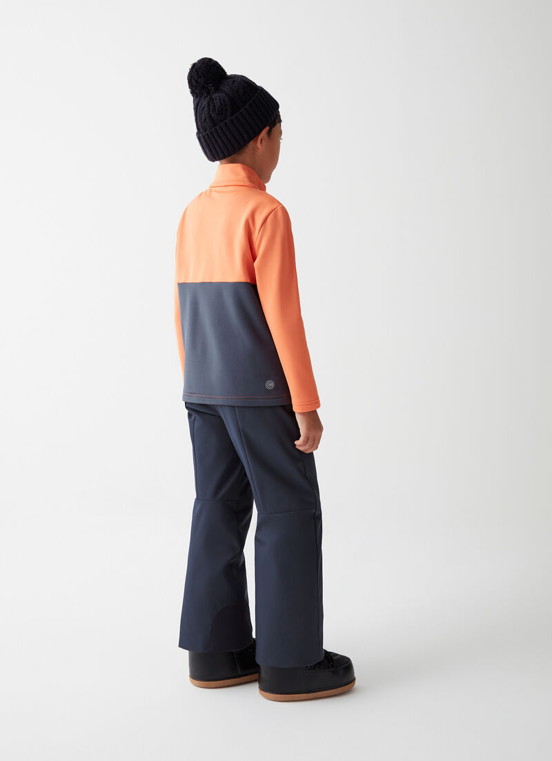 Boys’ full-zip ski sweatshirt