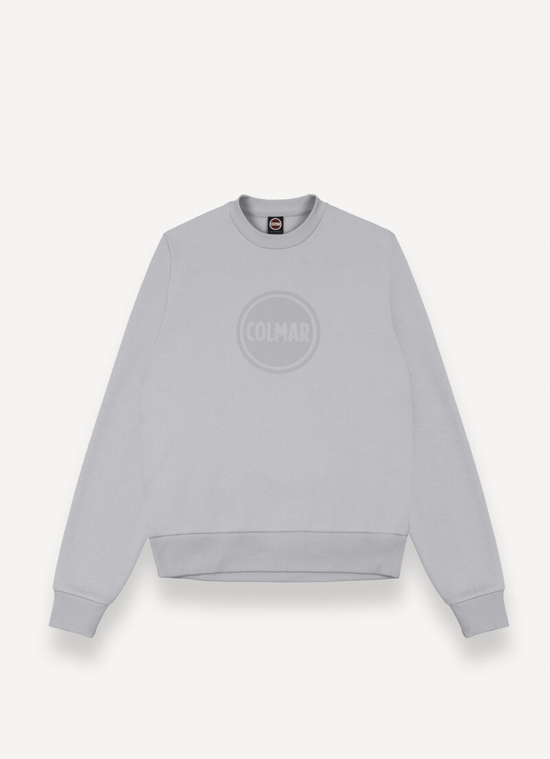 Crew-neck sweatshirt with logo