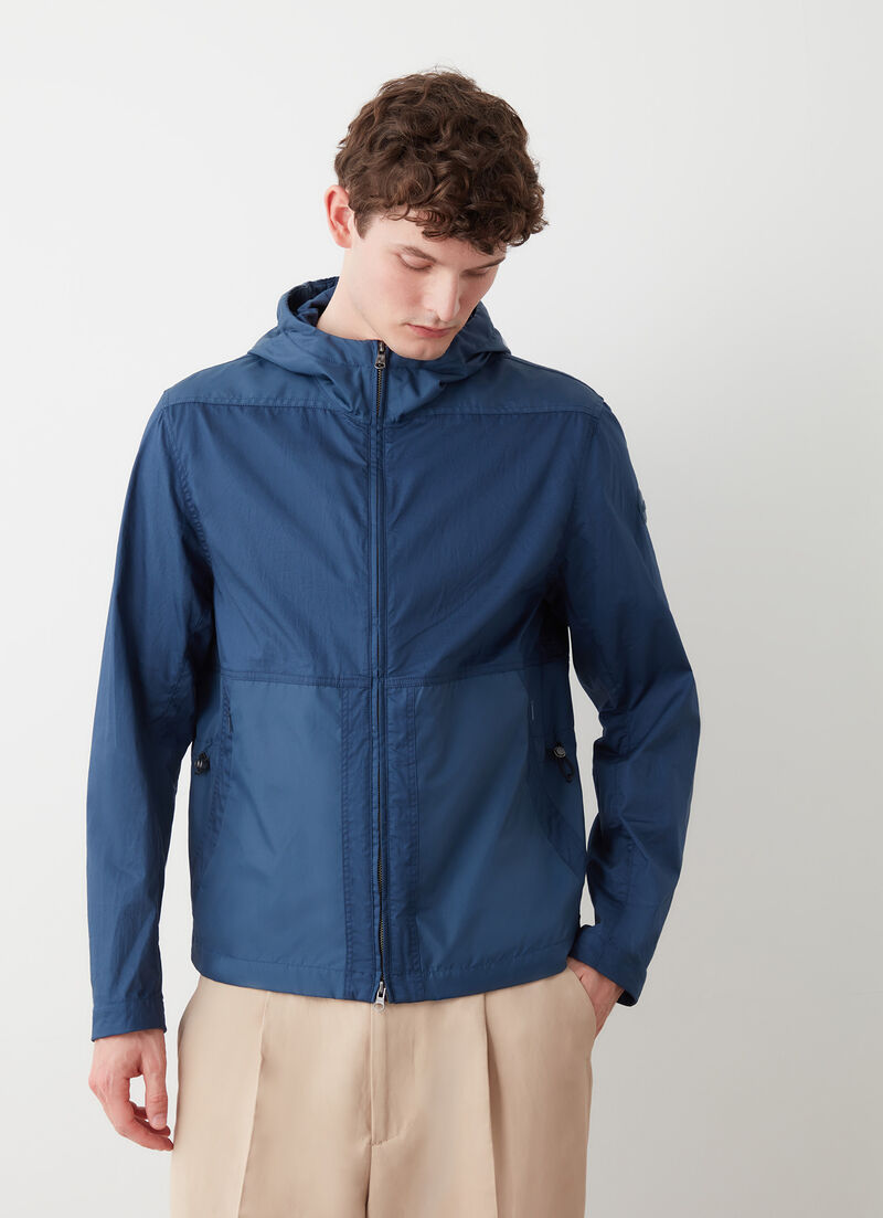 Cotton and nylon jacket