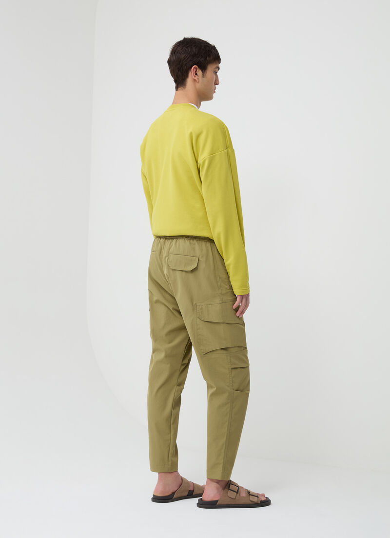 Easy care cargo trousers with darts
