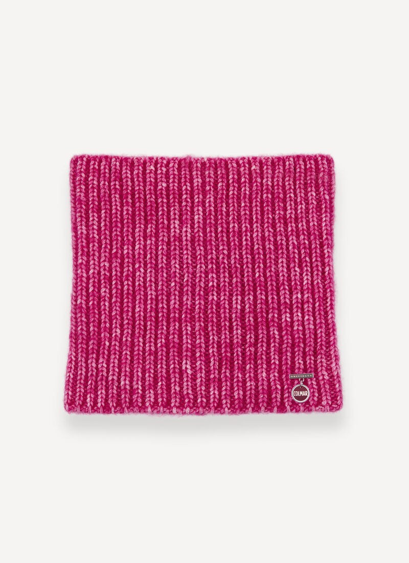 Women’s mouline-effect neck warmer