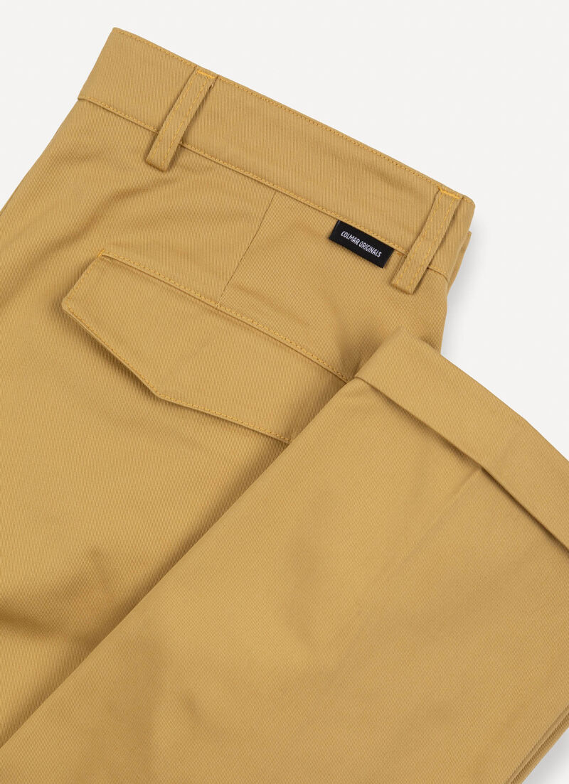 Cotton chino trousers