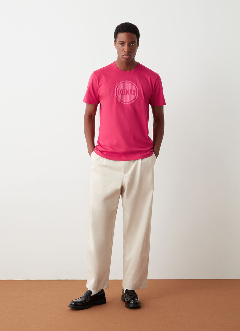 100% cotton T-shirt with logo