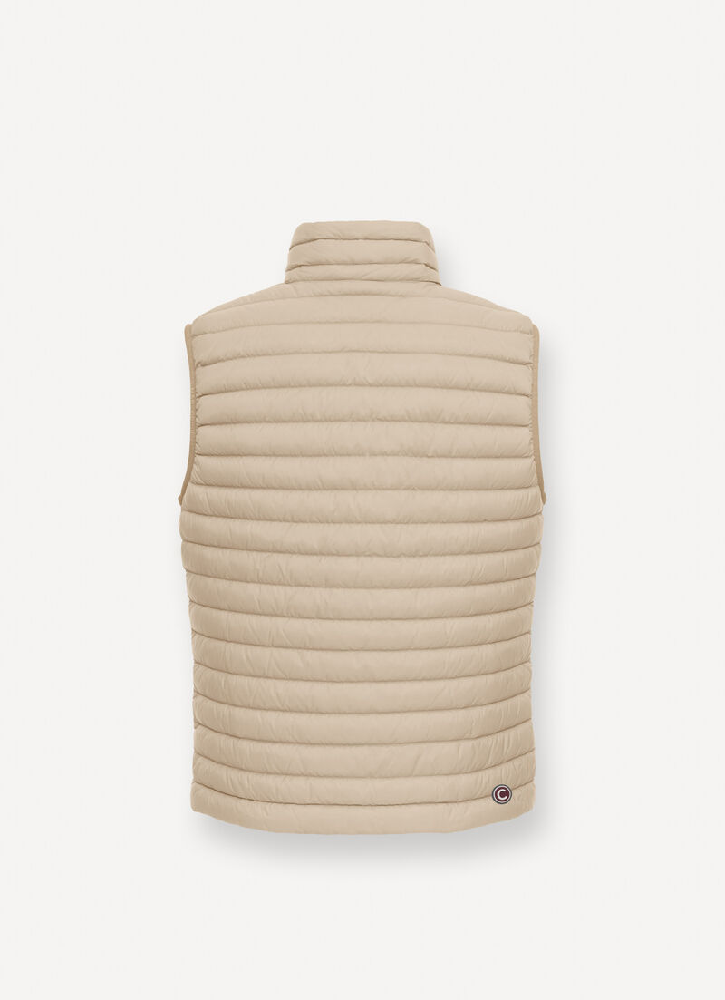 Quilted down gilet