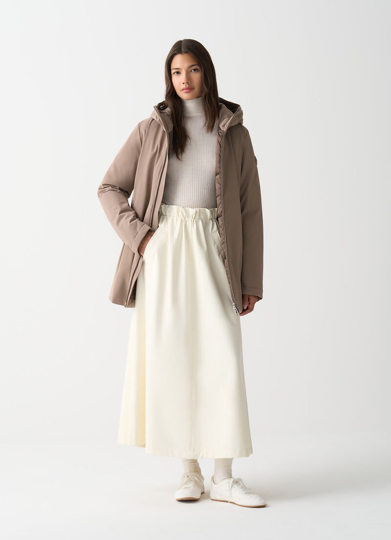 Waterproof down jacket