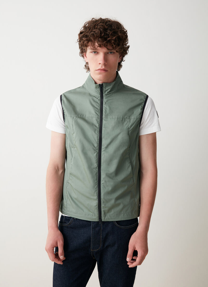 Cotton twill vest