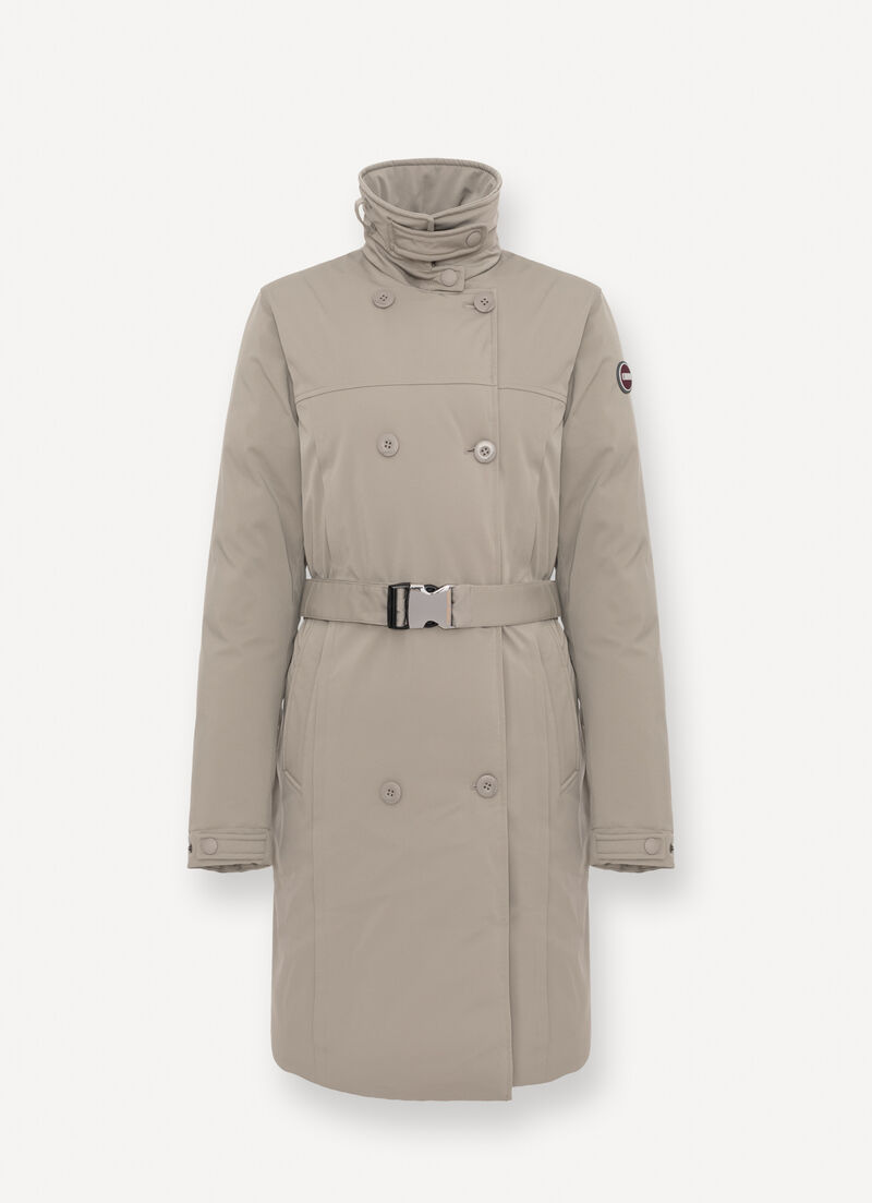 Padded waterproof fabric jacket