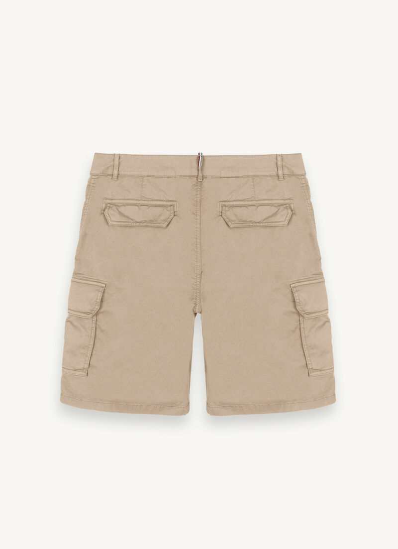 Cotton shorts with pockets