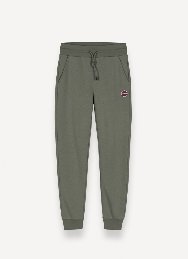 Cotton tracksuit bottoms
