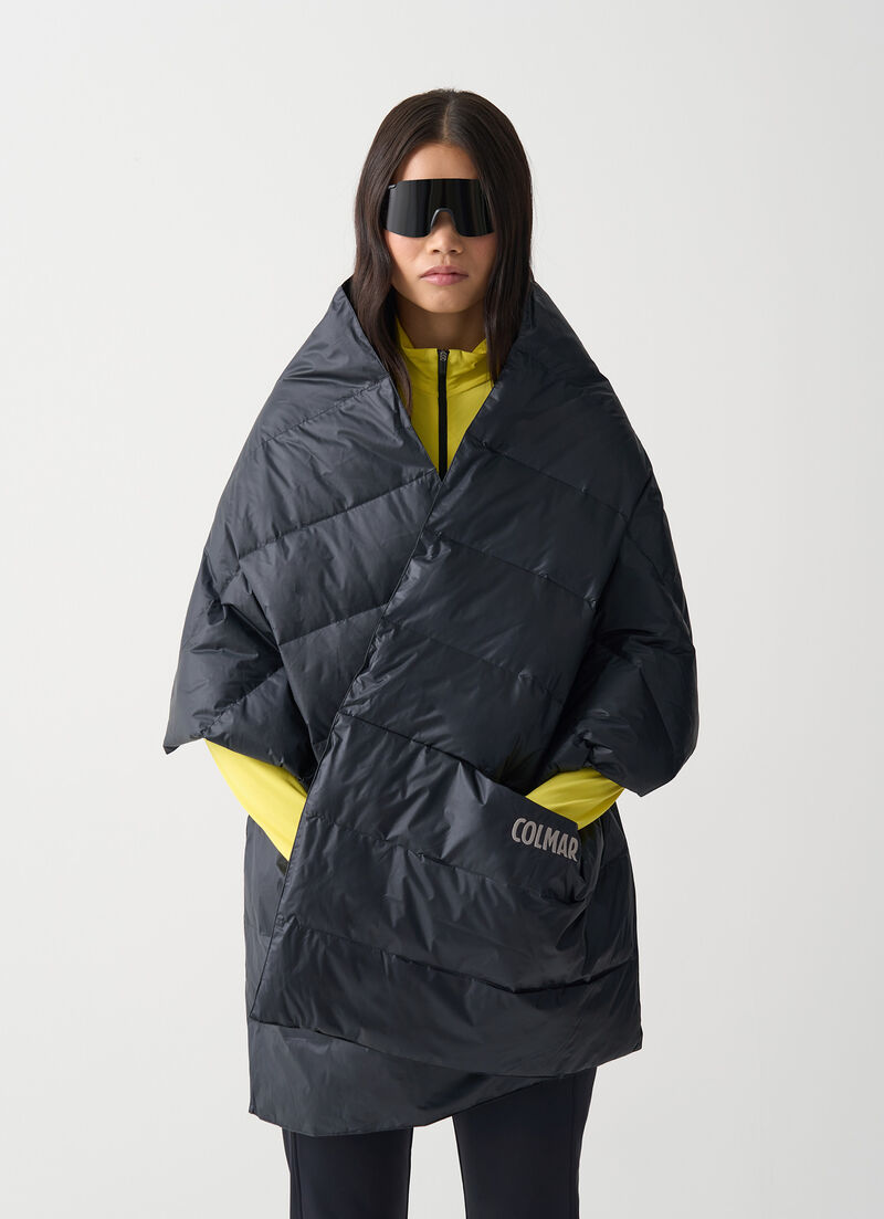 Unisex puffy padded scarf