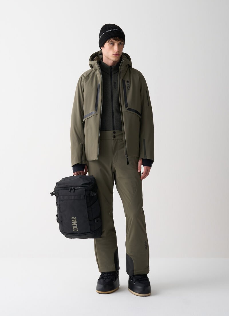 Attitude 3D ski jacket with seamless balaclava