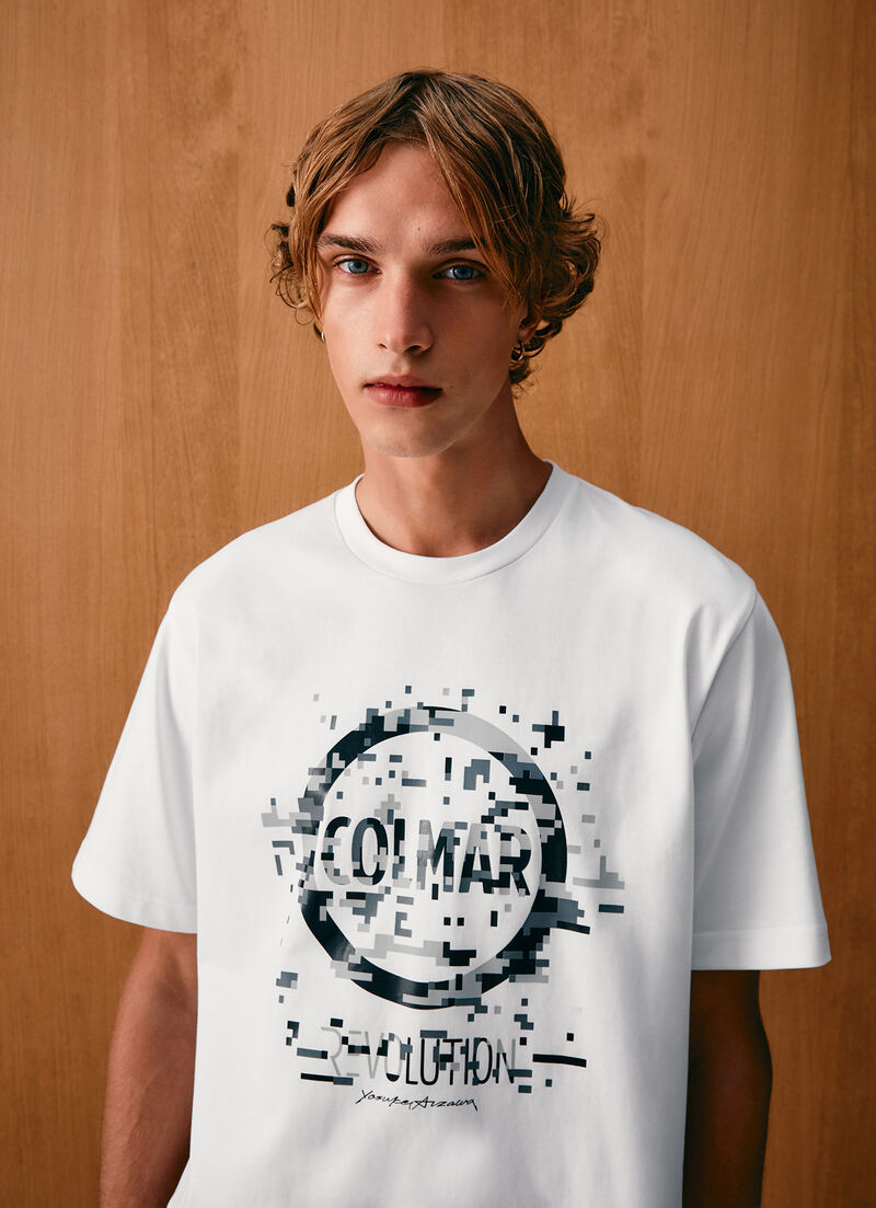 Crew-neck T-shirt with logo