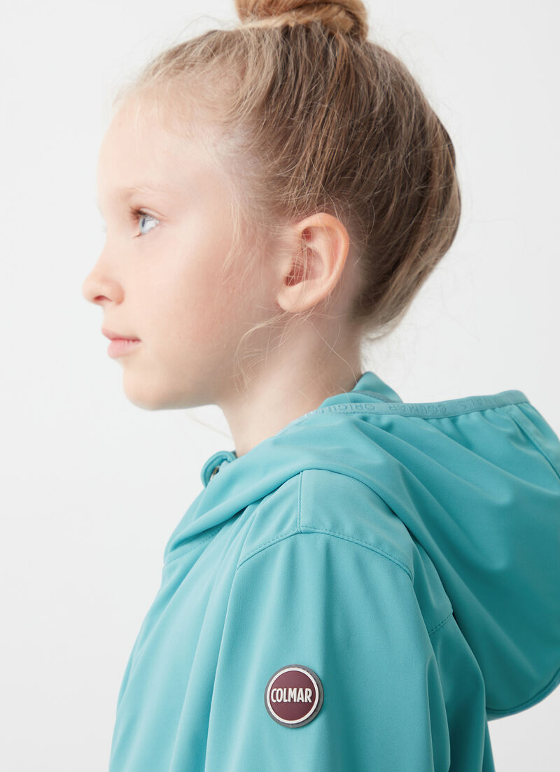 Softshell jacket with hood