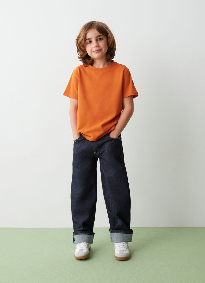 Cotton pique T-shirt