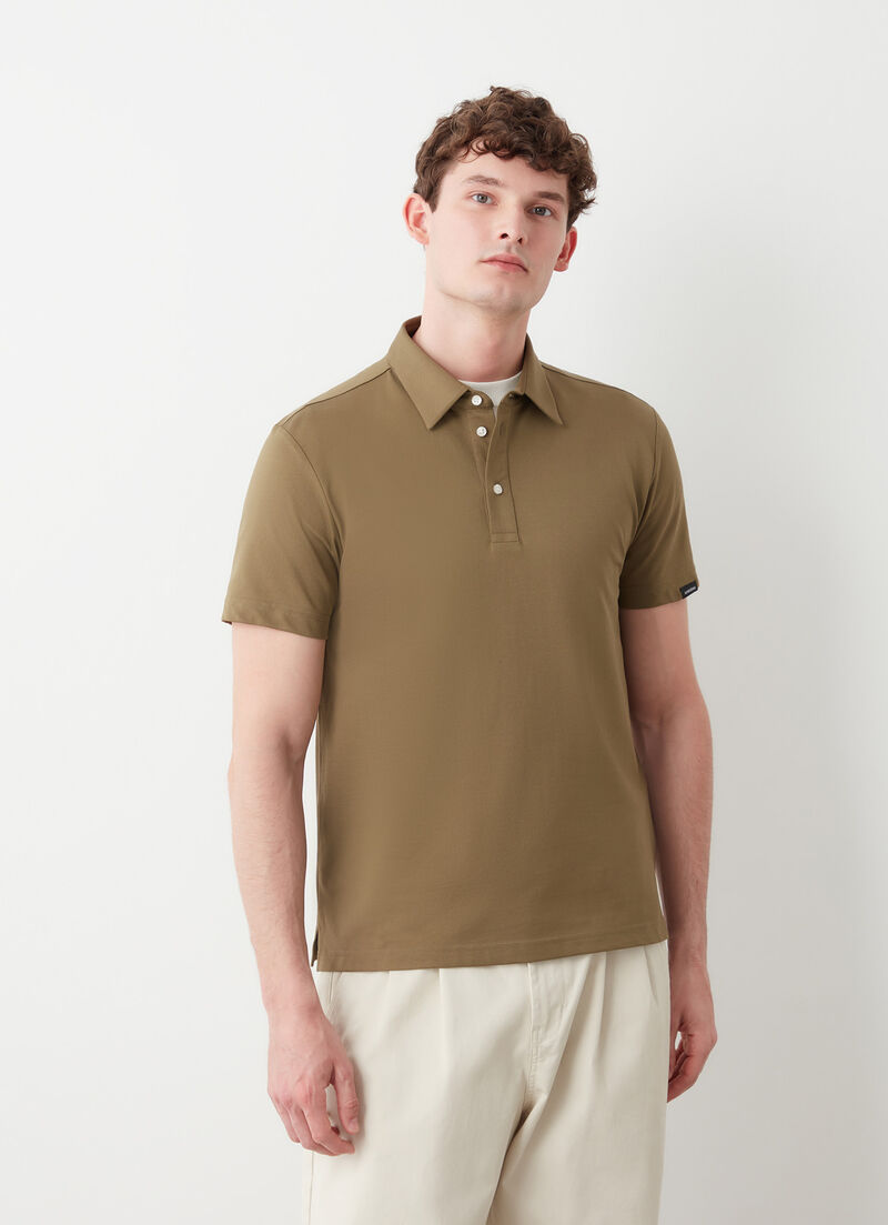 Stretch polo-shirt