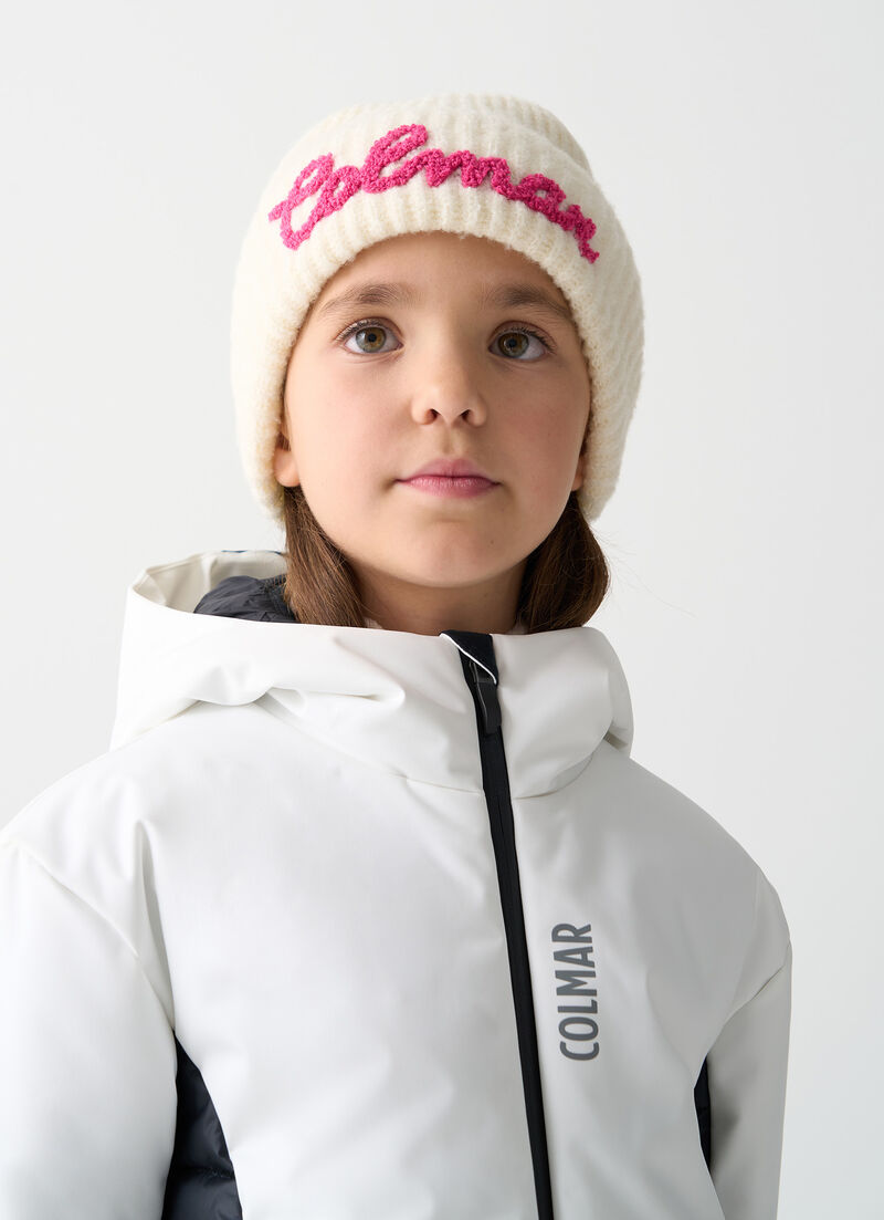 Charming girl's ski jacket