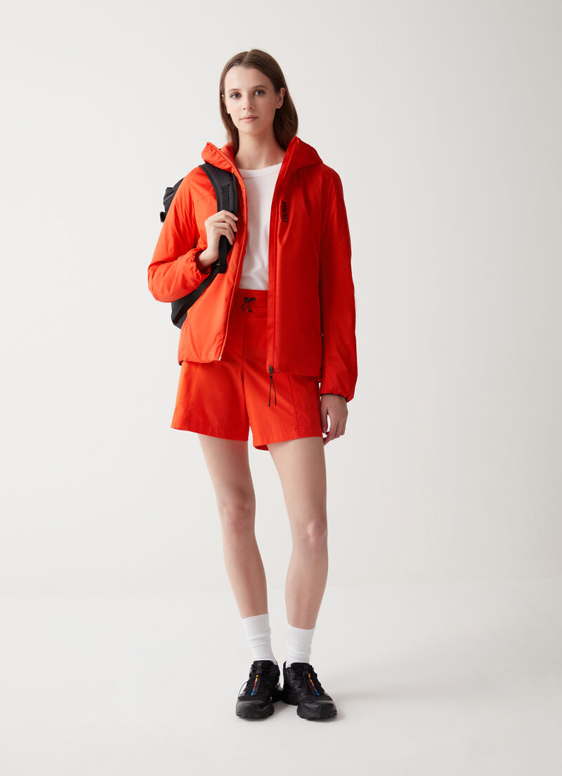 Jacket with lightweight wadding