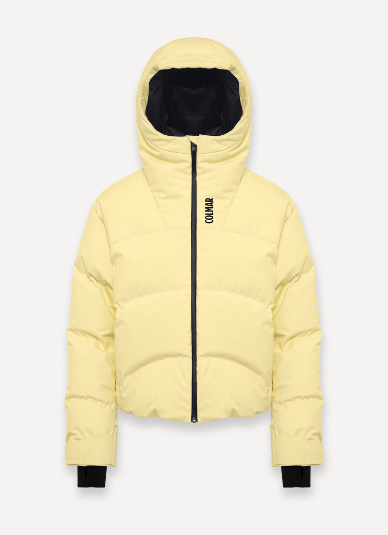 Cropped padded ski jacket