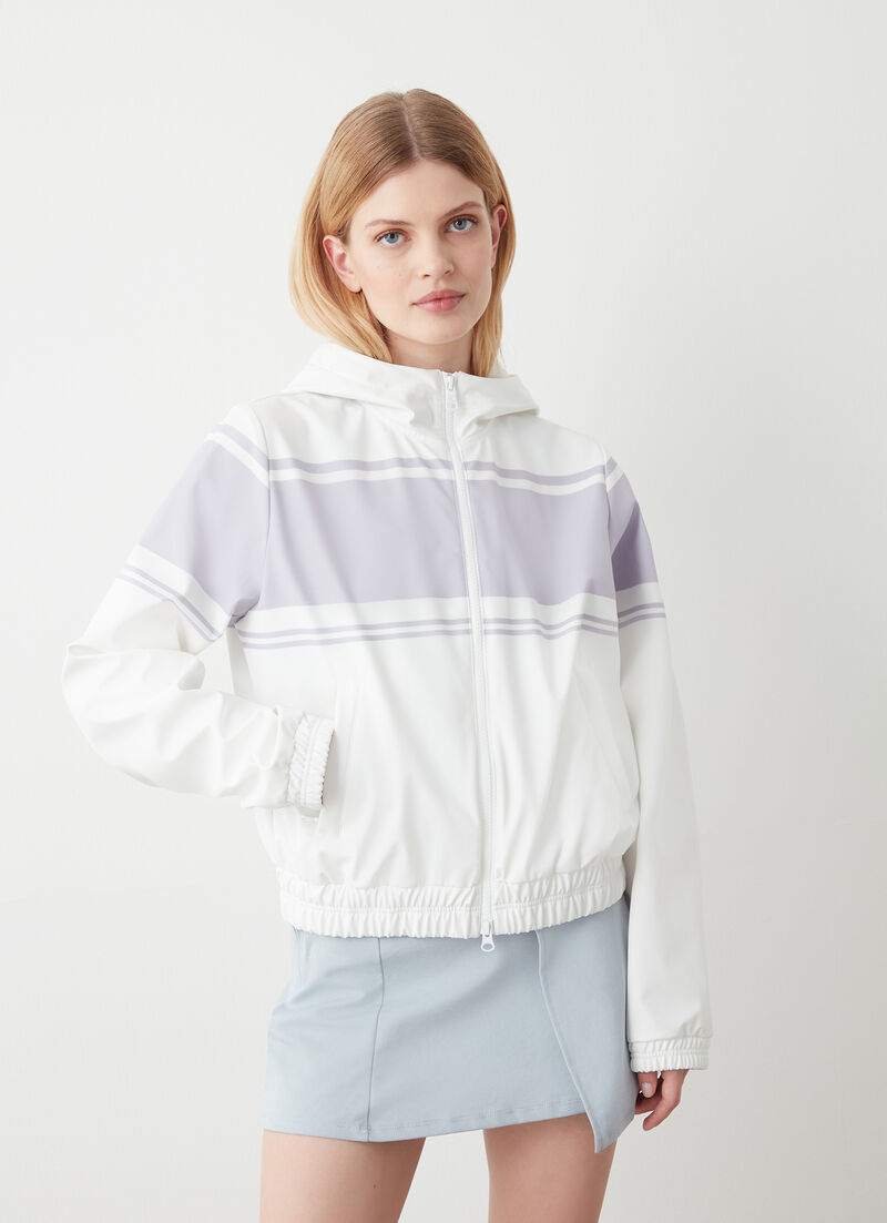 Printed softshell jacket