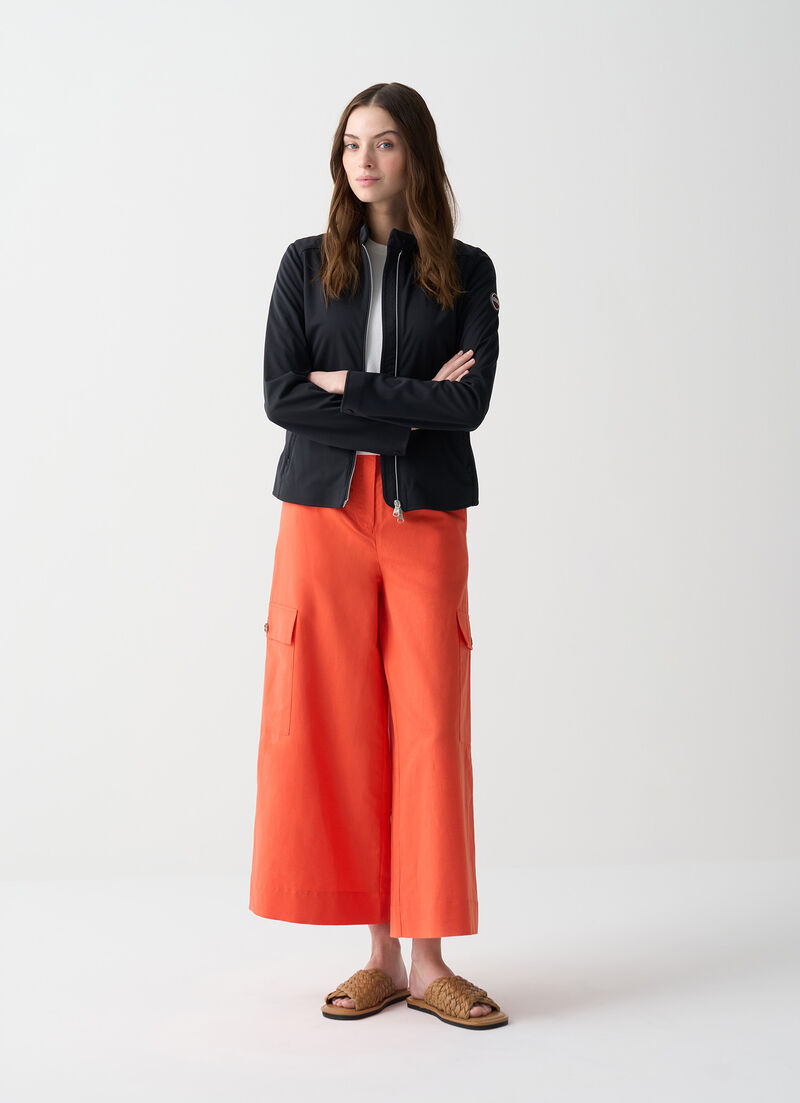 Softshell biker jacket