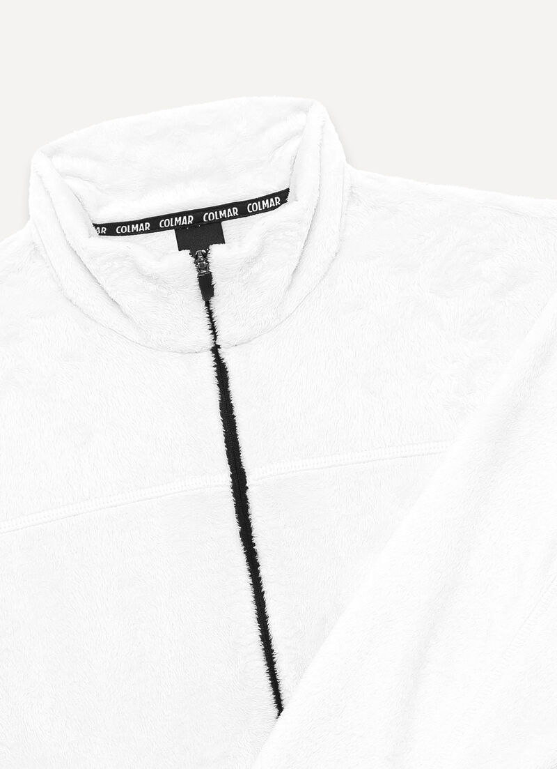 Plush-effect ski fleece