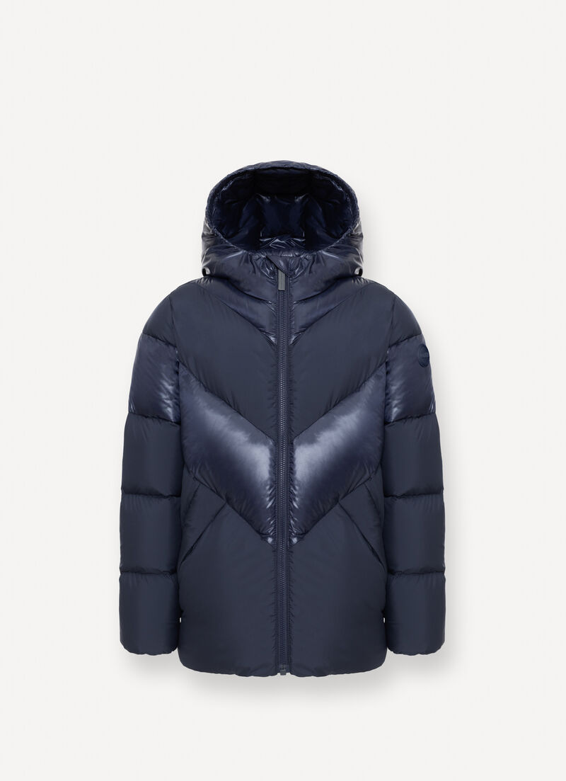 Dual matt down jacket