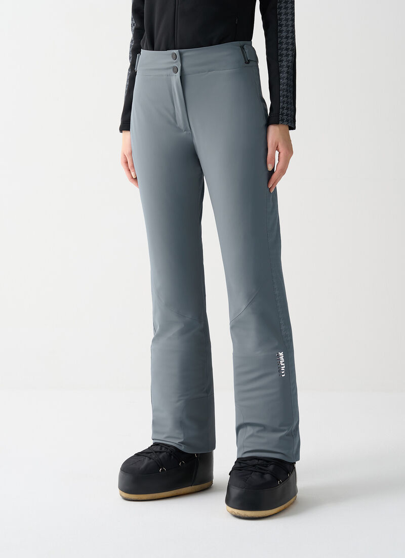 Houndstooth ski trousers