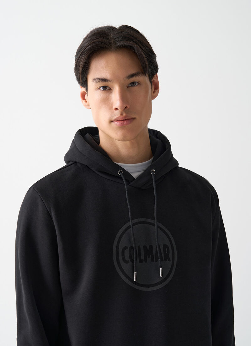 Hooded sweatshirt with logo