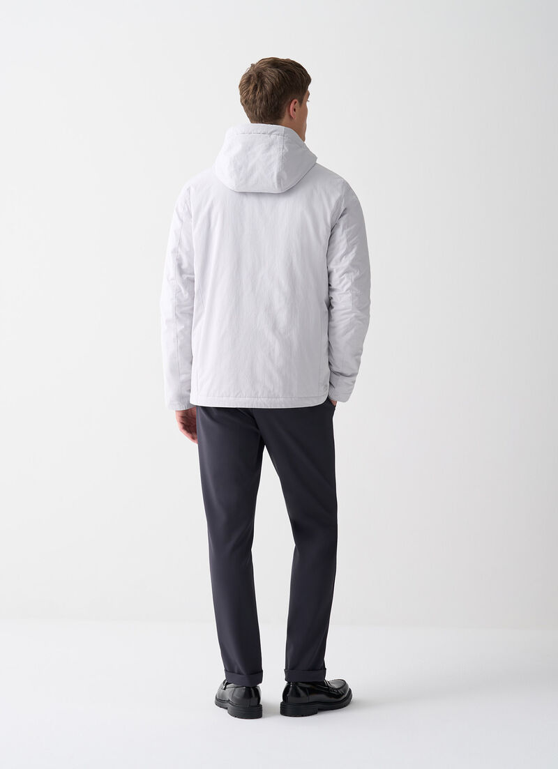 Supersoft jacket with hood