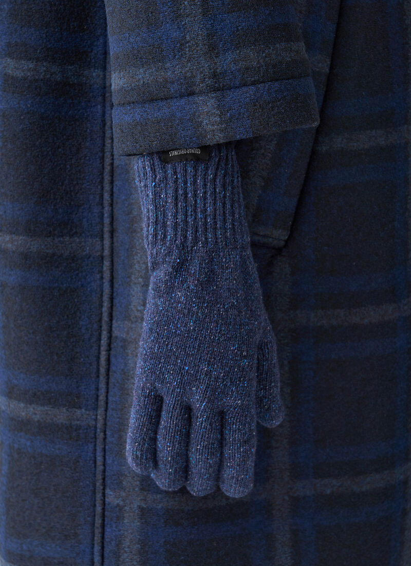 Unisex melange gloves