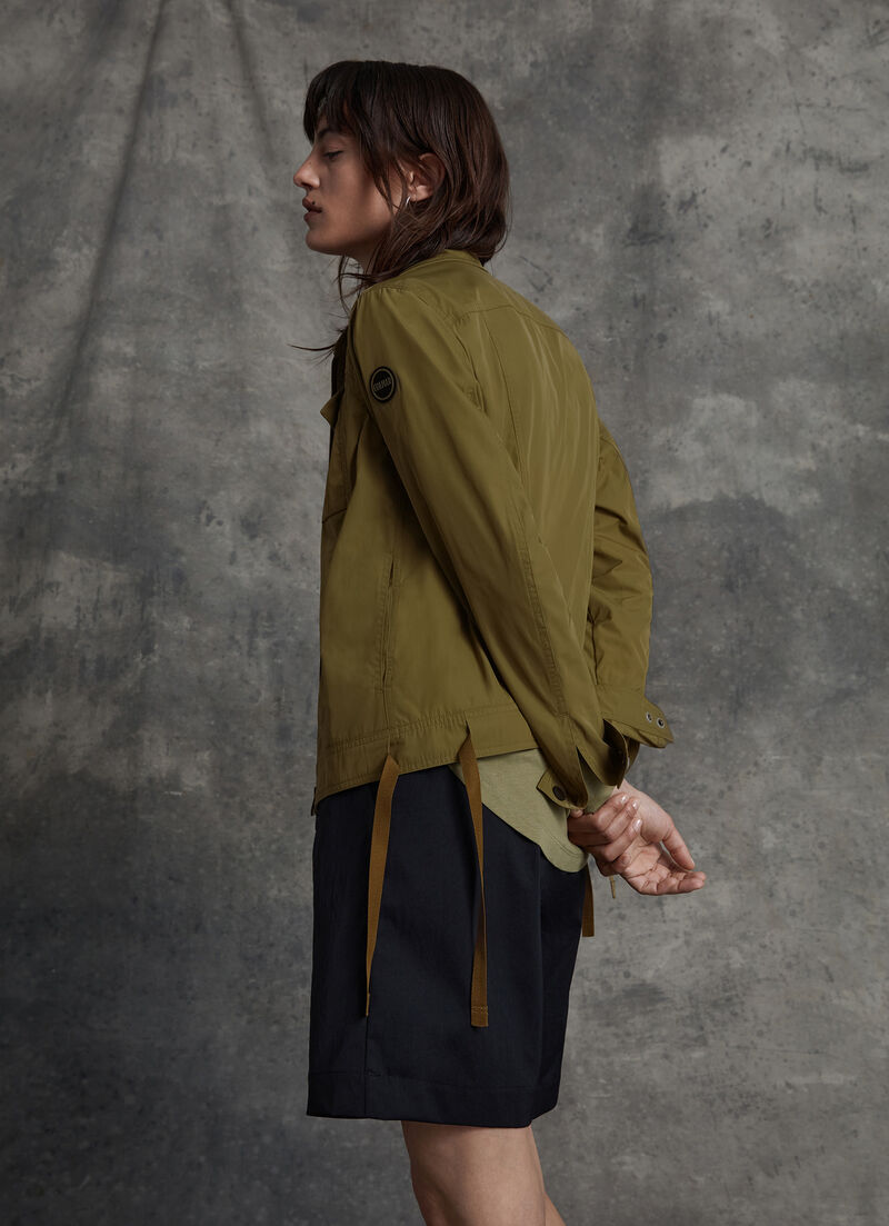 Short taffeta jacket