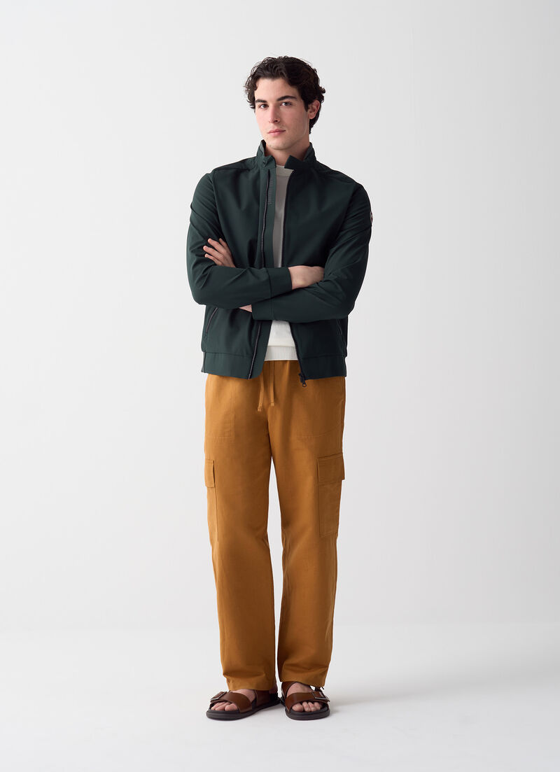 Softshell biker jacket