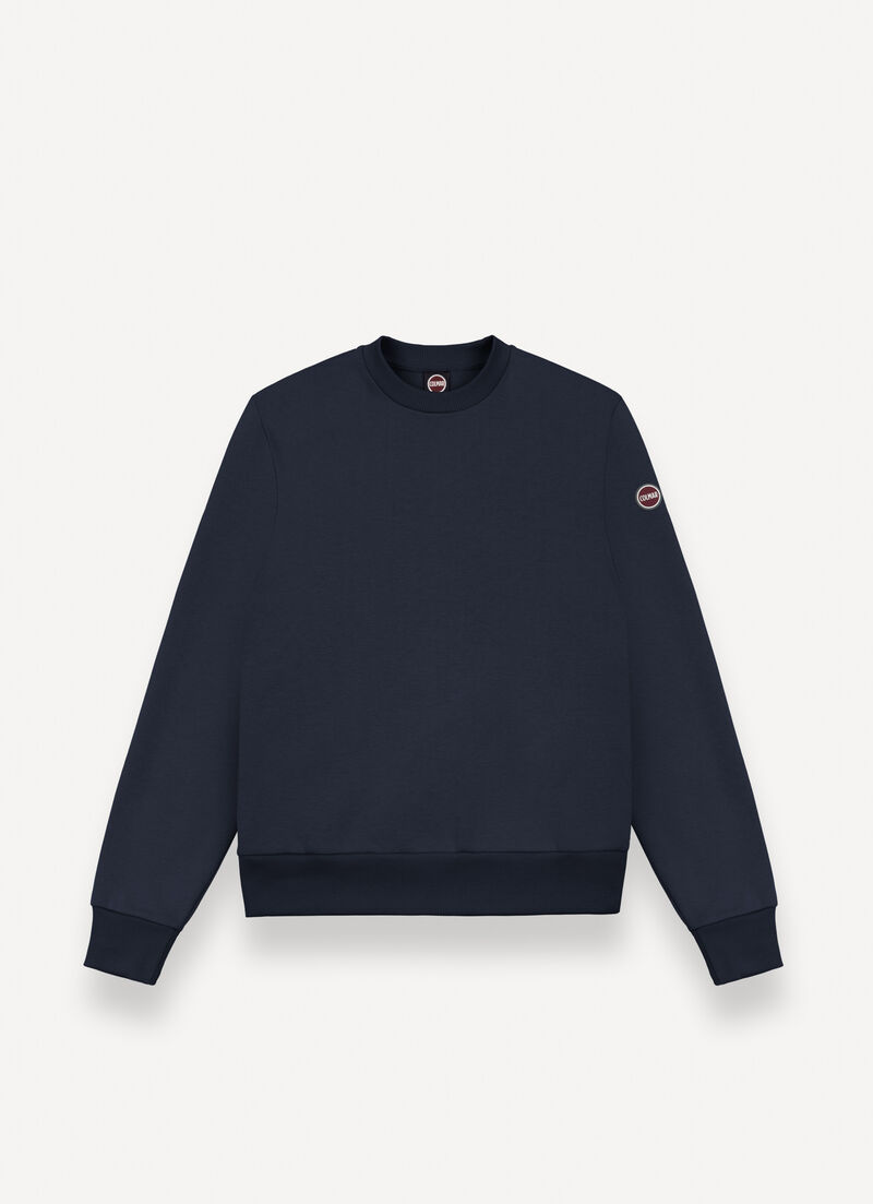 Cotton crew-neck sweatshirt