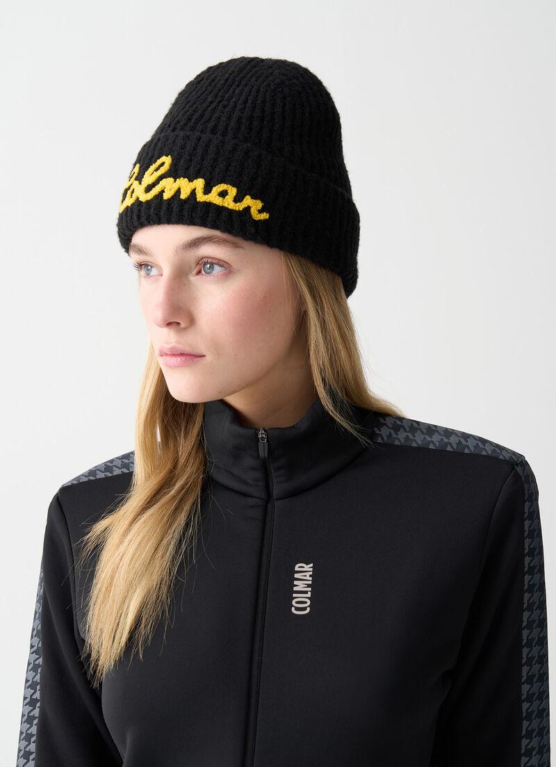 Houndstooth ski fleece