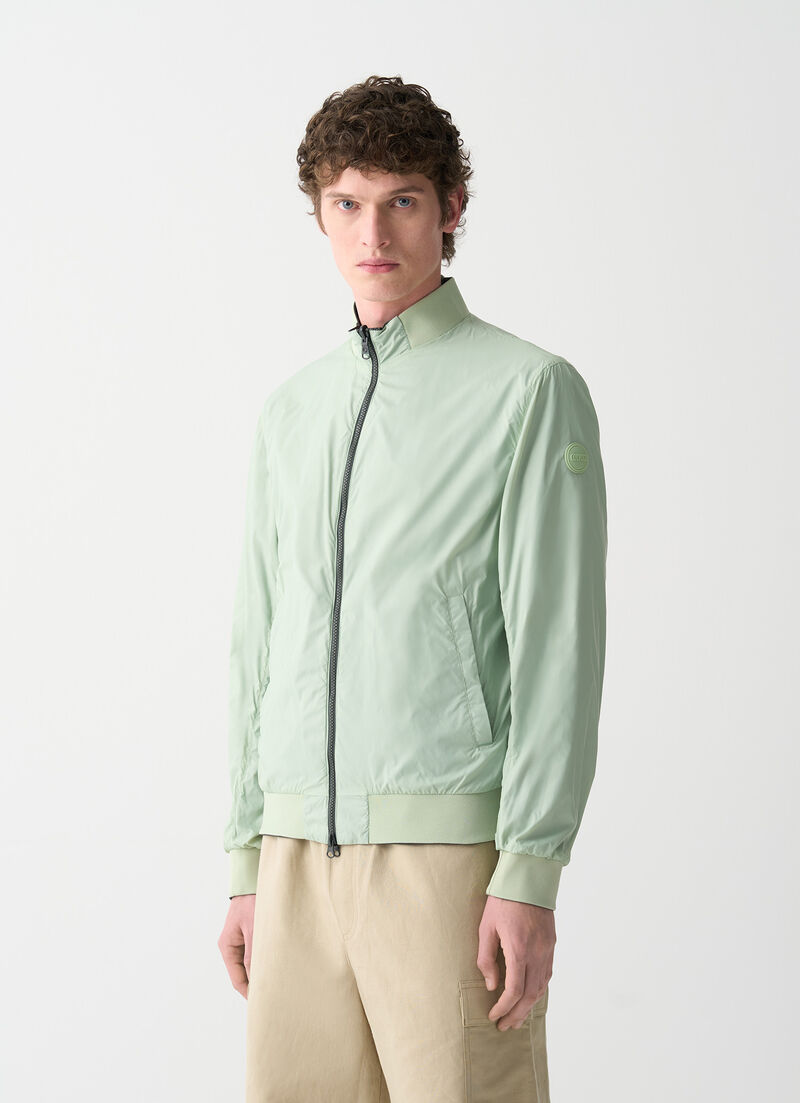 Reversible bomber jacket