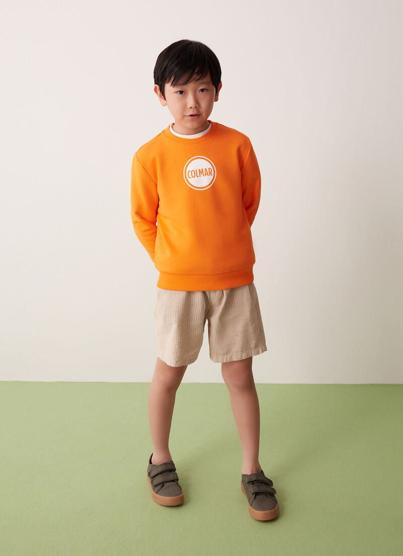 Sweatshirt with maxi Colmar logo