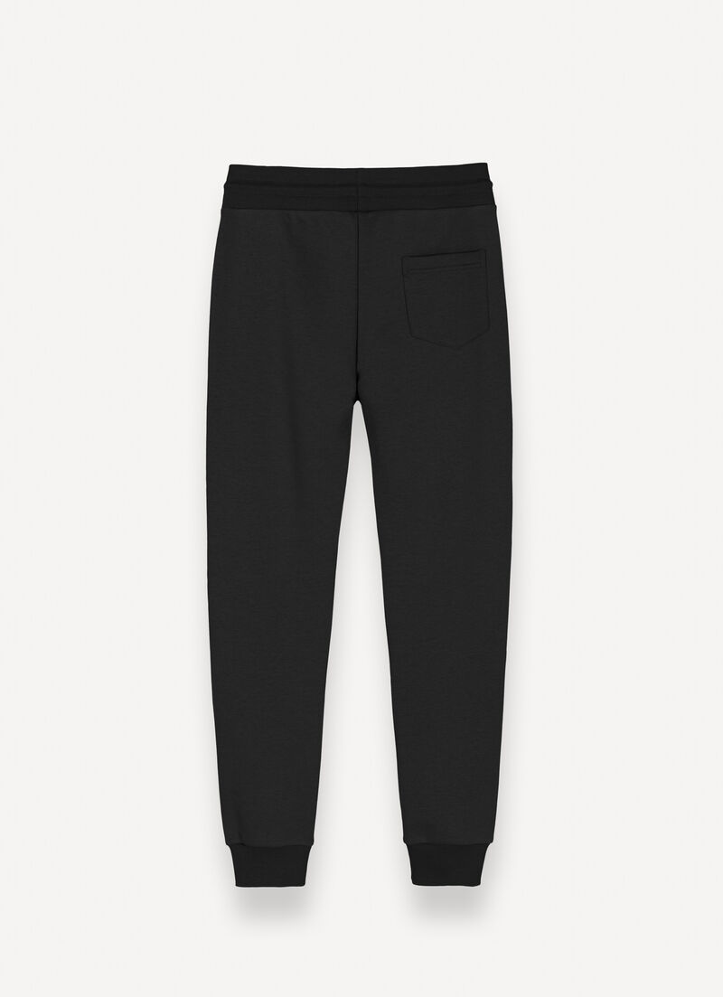 Cotton tracksuit bottoms